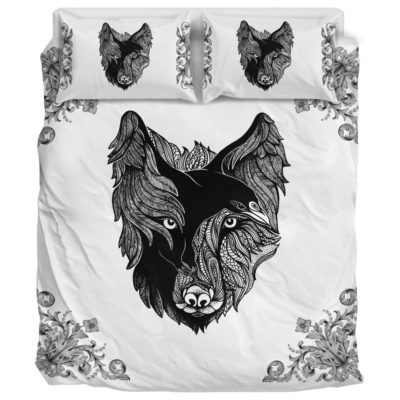 Wolf and Raven - Bedding Set Bedding Set