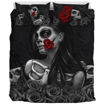 Day of the Dead & Roses - Bedding Set Bedding Set