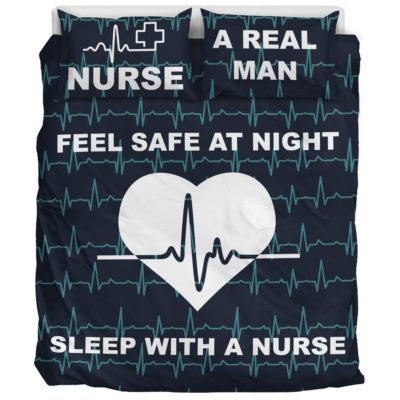 Sleep With Nurse White - Bedding Set Bedding Set