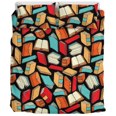 Book Lovers Pattern - Bedding Set Bedding Set