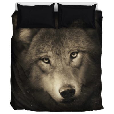 Wolf Face - Bedding Set Bedding Set