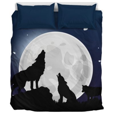 Howling Wolf - Bedding Set Bedding Set