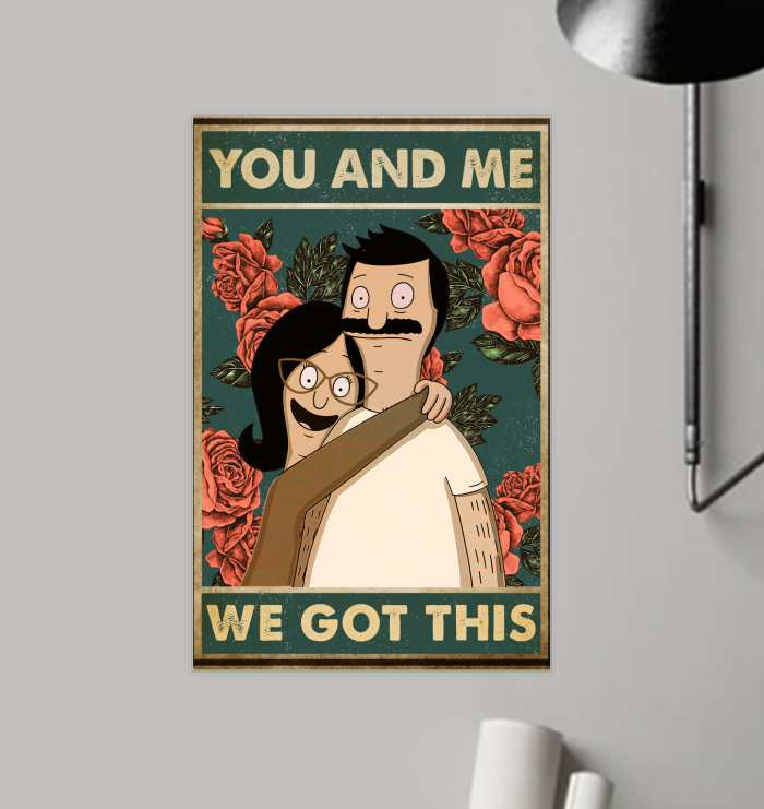 Poster Canvas - Happy Couples - You& Me We Got This - Best Gitf for Anniversary, Birthday, Great Decorating Ideas