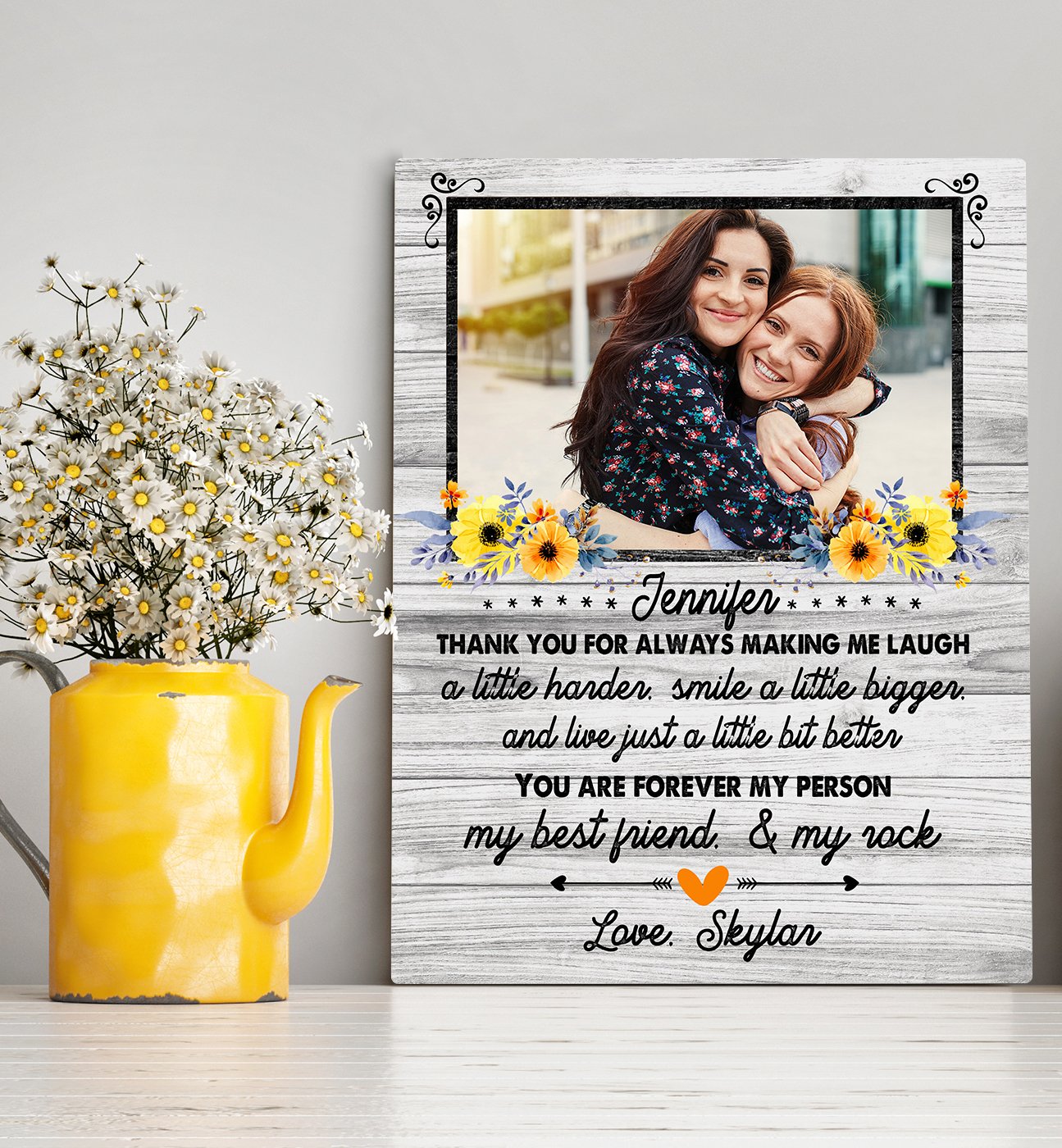 Friendship Print Best Friend Gift Friends Gift Birthday 