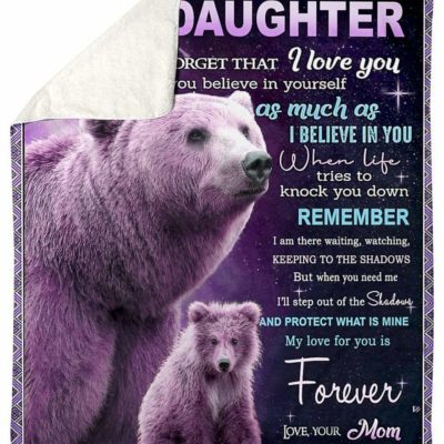 Personalized Mama Bear Blanket We Love You 2 Cubs – Brettwearshop