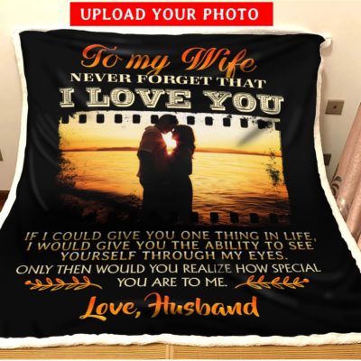 Famth - customize to my wife how special you are to me - blanket