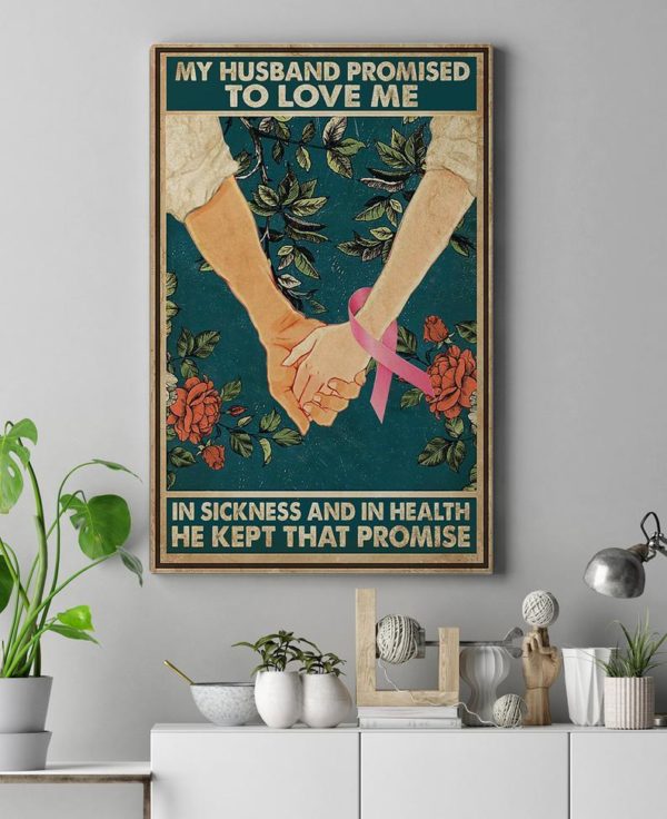 Print Poster Canvas Gift for Husband from Wife Flowers Valentines Anniversary Gifts