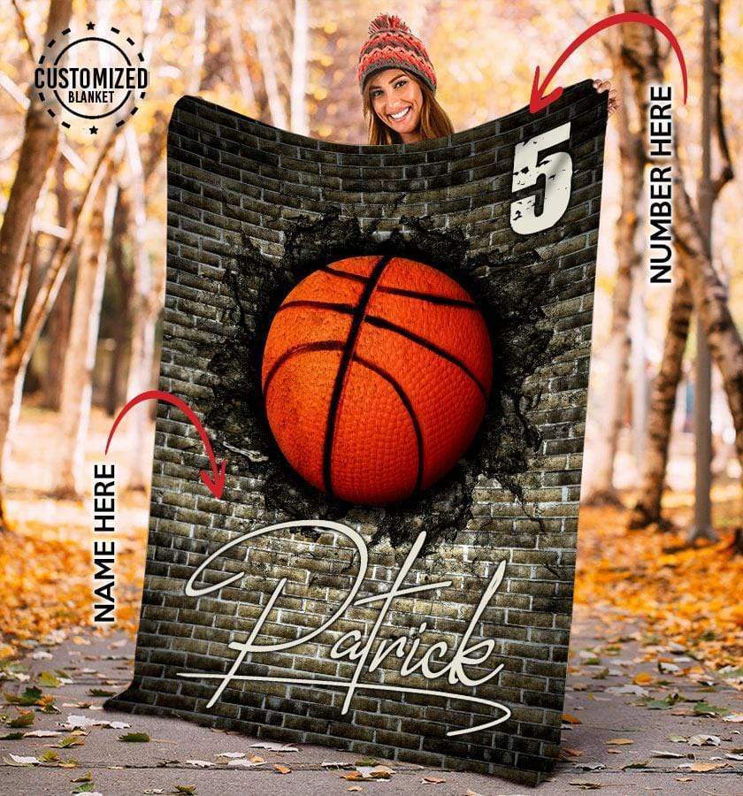 Custom Blankets Basketball - Brick Wall #281119L