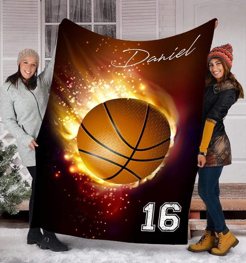 Custom blanket Basketball Your Ball with love #2002L