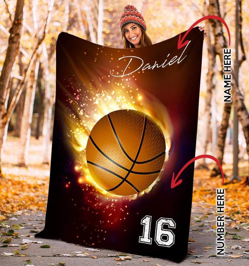 Custom blanket Basketball Your Ball with love #2002L
