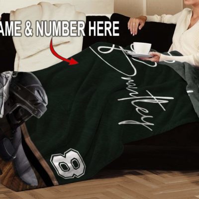 Custom Blanket Hockey Stuff #061219V