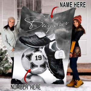 Custom Blanket  Soccer Ball ans Shoe #251119V