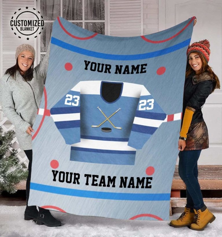 Hockey blankets outlet for moms