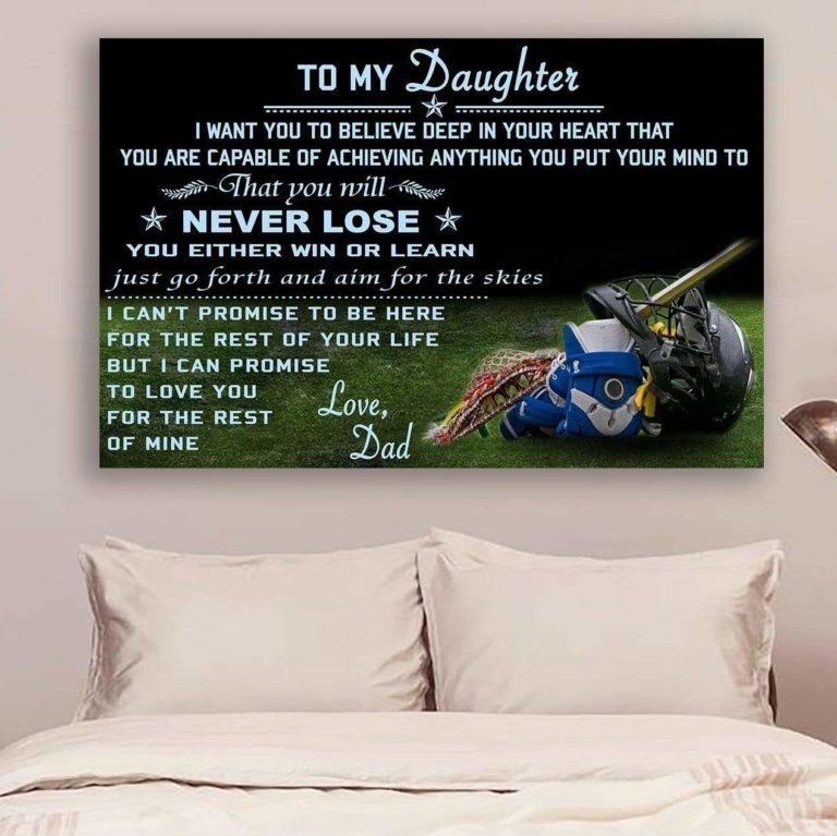 Custom Family Lacrosse Canvas Prints Wall Art