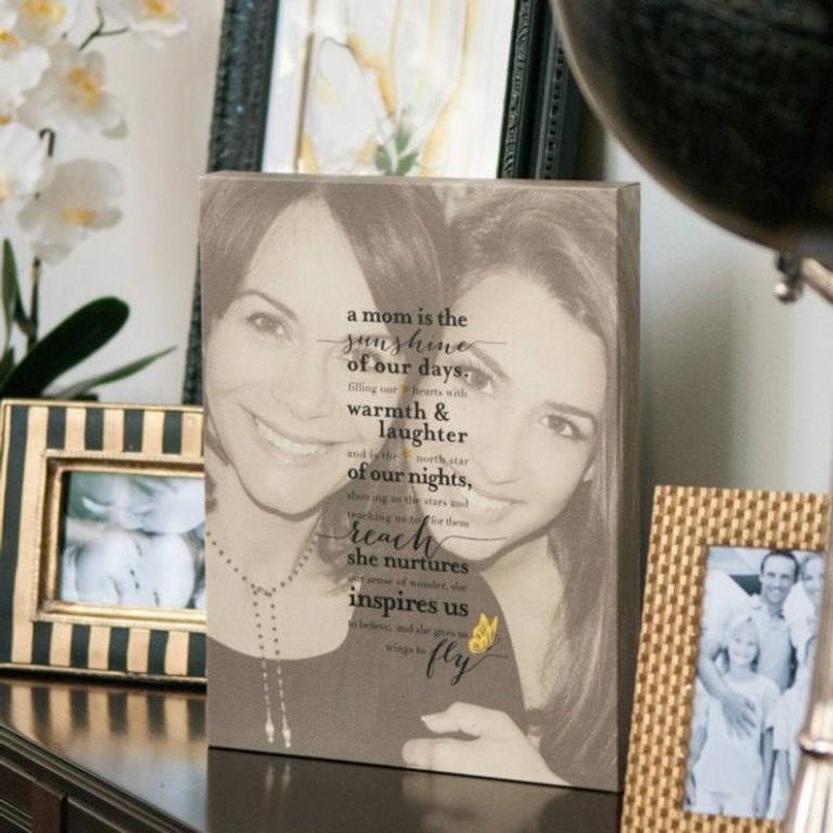 Custom personalized photo to Poster Canvas prints wall art Mother's day ...