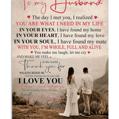 Awesome Gifts for Husbands from Wife, You are what I need in my life Christmas gift family canvas print #V