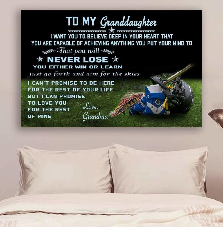 Custom Family Lacrosse Canvas Prints Wall Art