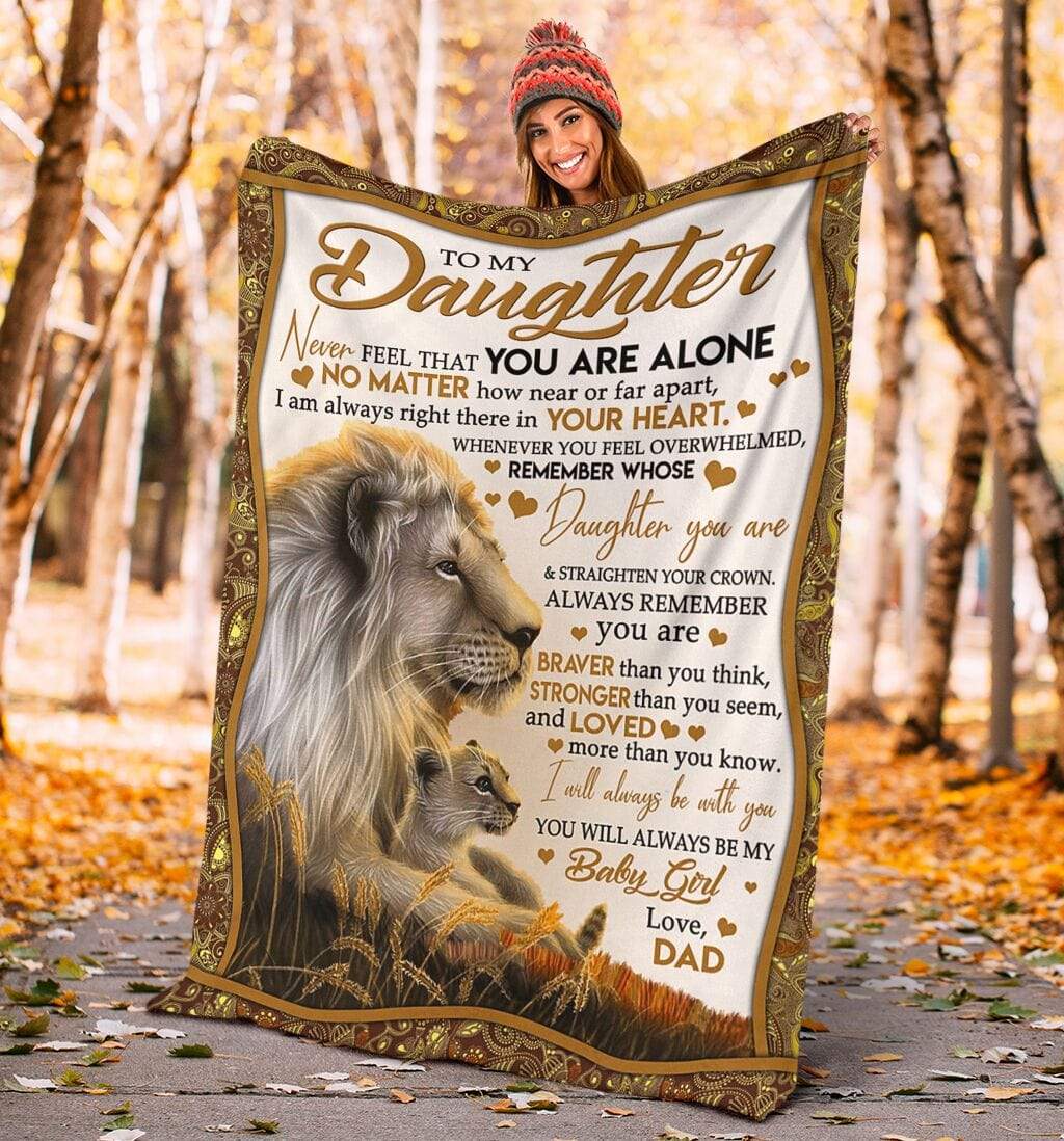 Personalized lion king online baby blanket