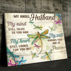 For My Angel Husband Canvas Art and Poster Canvas CH Valentine Gift
