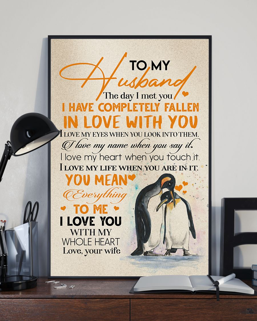 To My Wife You Touch My Life I Love You Love Your Husband Poster Canvas -  Art Hoodie