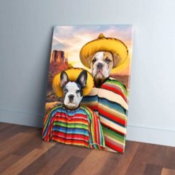 2 Pets Canvas Custom