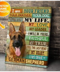 Zalooo I Am Your German Shepherd Wall Art Canvas