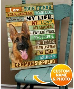 Zalooo I Am Your German Shepherd Wall Art Canvas