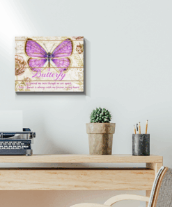Canvas Butterfly A Butterfly