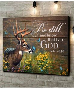 Canvas Deer Be Still