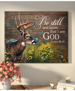 Canvas Deer Be Still