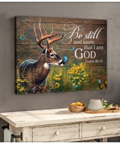 Canvas Deer Be Still