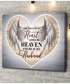Zalooo A Big Piece Angel Wings Wall Art Canvas