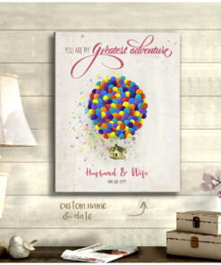 You Are My Greatest Adventure Personalized Canvas