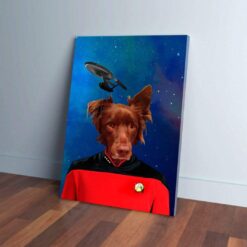 Doggo-Trek: Personalized Dog Poster Canvas