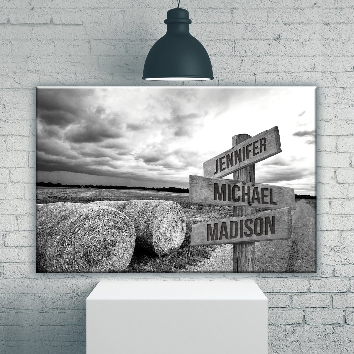 Country Road Multi-Names Premium Canvas