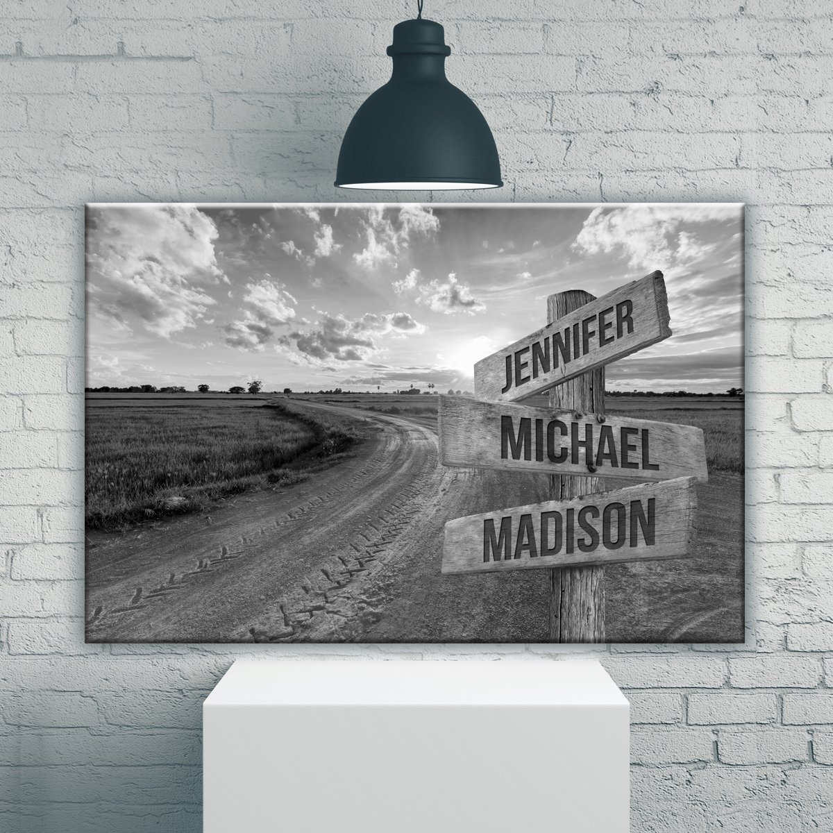 Dirt Road Multi-Names Premium Canvas