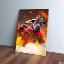 Freddy Woofer' Personalized Pet Poster Canvas