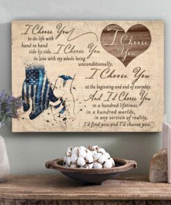 Police Love Nurse Couple Canvas Gift For Wife For Husband