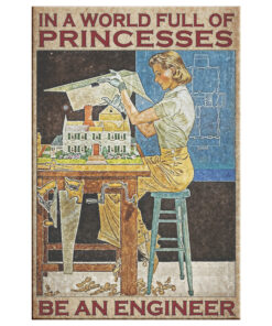 Special Edition: Be an Engineer in a World Full of Princesses Poster Canvas