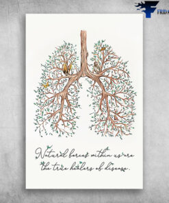Watercolor Anatomy Bronchial Pulmonary Natural Lungs
