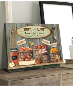 Hayooo The Best Hummingbird Farmhouse Kitchen Fruit Of The Spirit Canvas Wall Art Home Decor