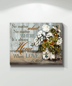 Hummingbird Canvas It'S Always Home