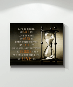 Hourglass Canvas Live It