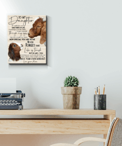 Boer Goat Canvas To My Daughter You Have Your Own Matches