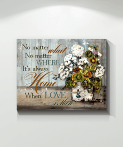 Hummingbird Canvas It'S Always Home