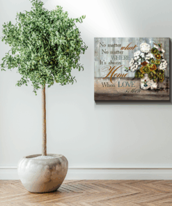Hummingbird Canvas It'S Always Home